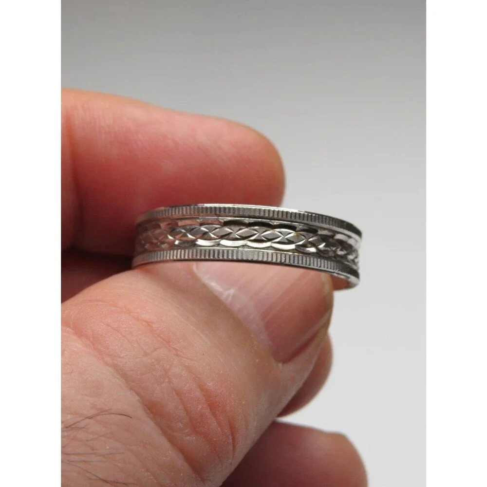 *925 Sterling Silver Diamond Band